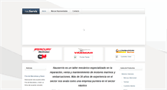 Desktop Screenshot of nauservis.com